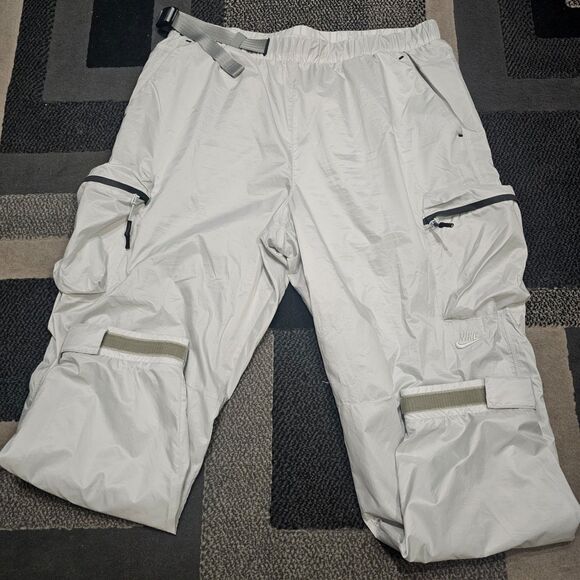 Nike Tech Pack Repel Tech Lined Woven Cargo Pants Mica/Gray XL - Picture 3 of 7